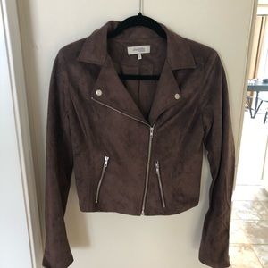 Charlotte Russe Jacket Brown Size Small